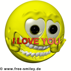 Funny I LOVE YOU Smiley animated