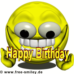 Happy Birthday Smiley free Download